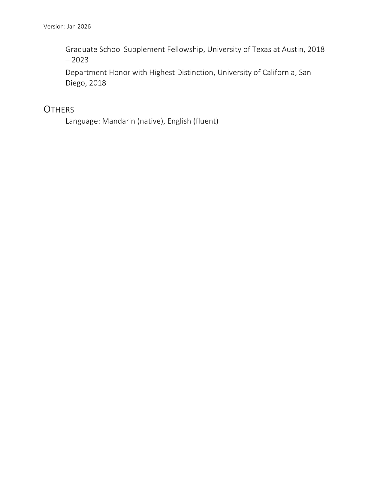 Dongchen Zhao CV page 3
